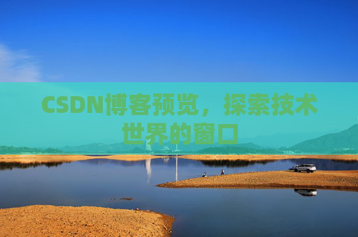 CSDN博客预览,探索技术世界的窗口